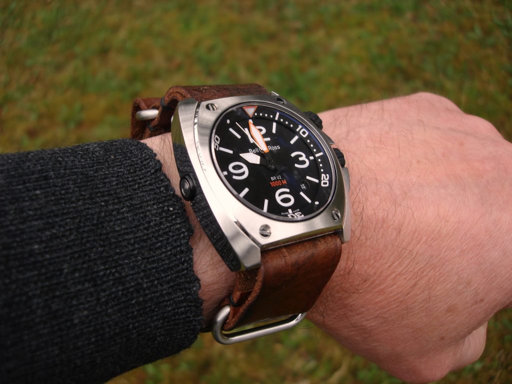 Swiss Army Courier Bag Zulu strap for Gabe's BR02