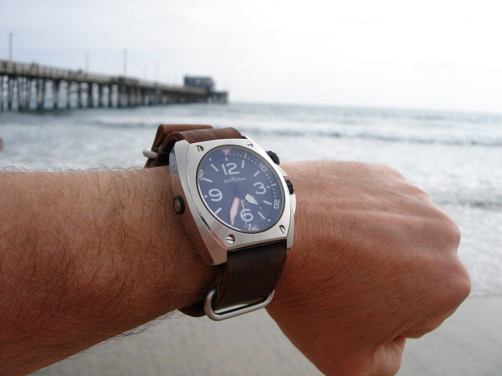 BR02/1951 vintage Swiss Army Nato/Zulu at Newport Beach California