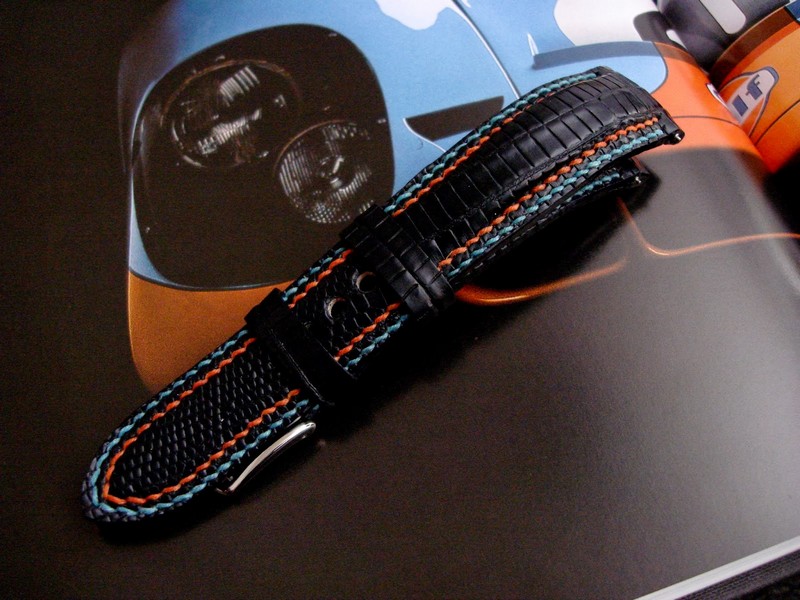Teju Lizard in Racing black for Graham Silverstone Stowe GMT