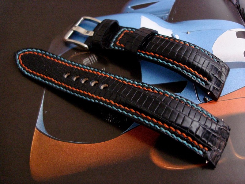 Teju Lizard in Racing black for Graham Silverstone Stowe GMT