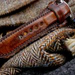 Antique French Oak bund strap for Rolex Sub
