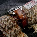 Antique French Oak bund strap for Rolex Sub