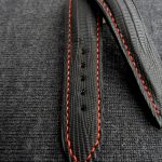 Custom SuperMatte Teju Lizard Watch Strap for Omega Planet Ocean 45.5 Co-Axial