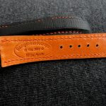 Custom SuperMatte Teju Lizard Watch Strap for Omega Planet Ocean 45.5 Co-Axial