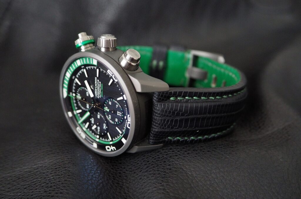 Maurice Lacroix Chronograph on SuperMatte Teju: