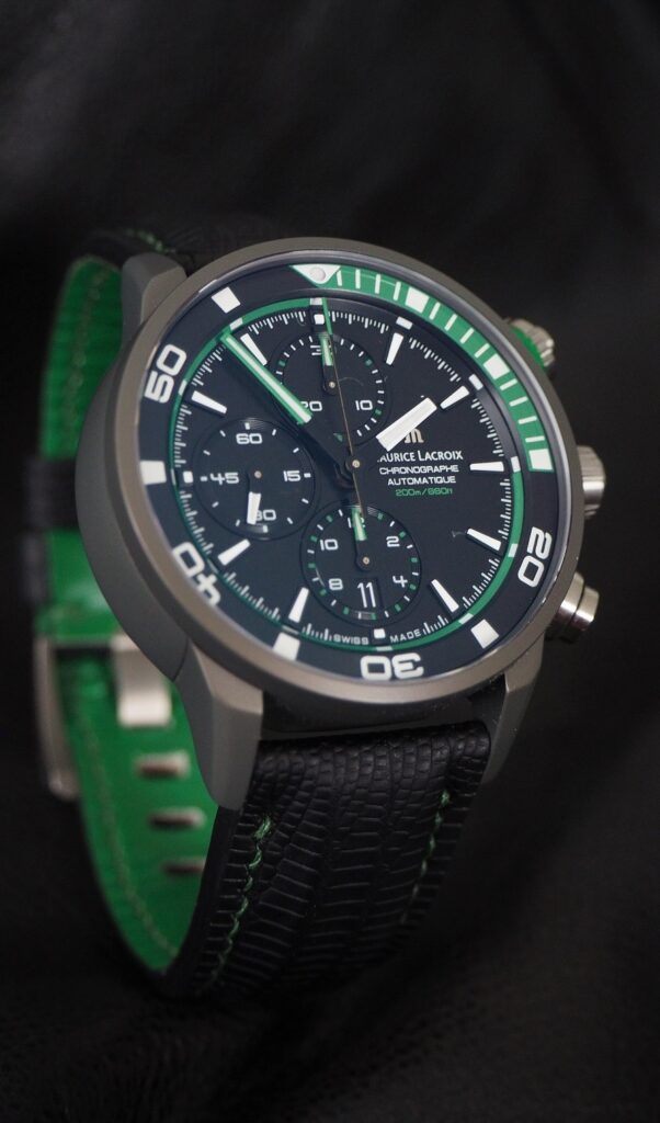 Maurice Lacroix Chronograph on SuperMatte Teju: