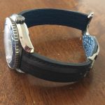 Max's Omega Planet Ocean on Commando Grey SuperMatte Teju Lizard with Integrated Fit