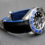 SuperMatte Carbon Black Teju Lizard for Rolex Master GMT BLNR (Batman)