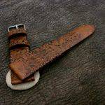Straps made from Bullfrog and Cane Toad