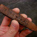 Straps made from Bullfrog and Cane Toad