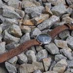 Watch Strap made from Cane Toad for Junghans Max Bill watch