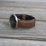 Watch Strap made from Cane Toad for Junghans Max Bill watch