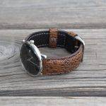 Watch Strap made from Cane Toad for Junghans Max Bill watch