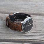 Watch Strap made from Cane Toad for Junghans Max Bill watch
