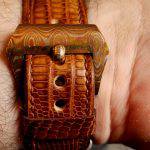 Custom Watch strap for Panerai PAM364 - Vintage Dakar Teju Lizard