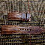 Custom Watch strap for Panerai - Vintage Dakar Teju Lizard