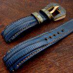 Straps made from Teju Lizard