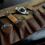 Watch and Strap Travel Rolls Available in 9 Beautiful Color Combinations!!