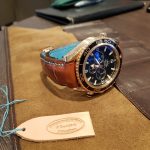 Lar's Gold Planet Ocean Chronograph on Vintage Cognac Alligator