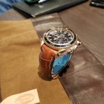 Lar's Gold Planet Ocean Chronograph on Vintage Cognac Alligator