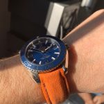 Desert Khaki Custom Watch straps for Omega Planet Ocean