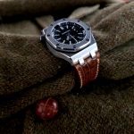 Custom Watch strap for Audemars Piguet Diver - Vintage Dakar Teju Lizard