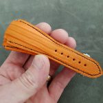 Orange SuperMatte Teju Lizard for Omega Planet Ocean
