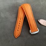 Orange SuperMatte Teju Lizard for Omega Planet Ocean with Fully Integrated Fit