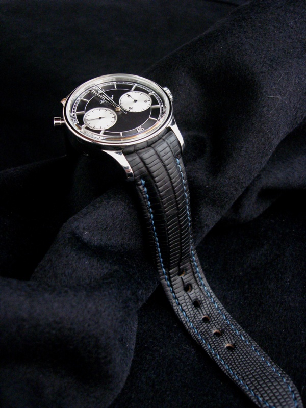 Custom strap for Habring Chronograph Doppel 3