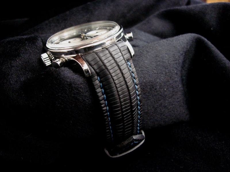 Custom strap for Habring Chronograph Doppel 3
