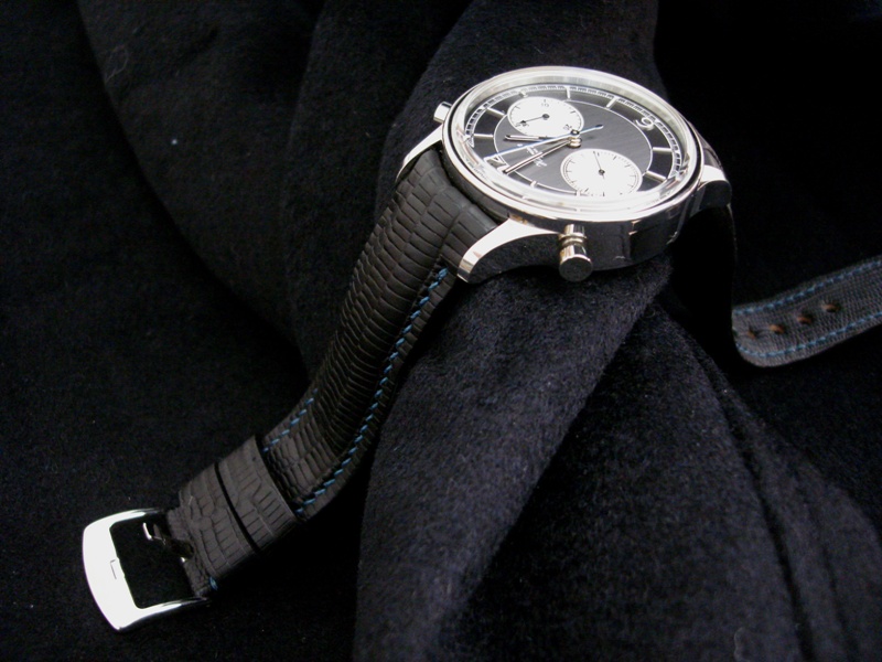 Custom strap for Habring Chronograph Doppel 3
