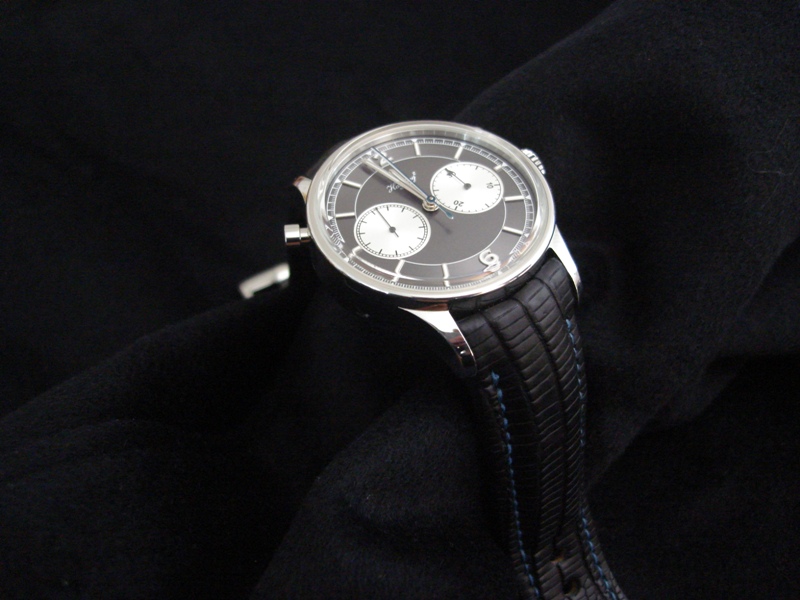 Custom strap for Habring Chronograph Doppel 3
