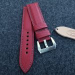 Darkened Red SuperMatte Teju Lizard for Panerai
