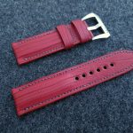 Darkened Red SuperMatte Teju Lizard for Panerai