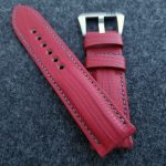 Darkened Red SuperMatte Teju Lizard for Panerai