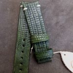 Custom Dark Olive Teju Lizard