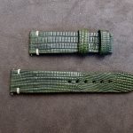 Custom Dark Olive Teju Lizard