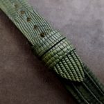 Custom Dark Olive Teju Lizard