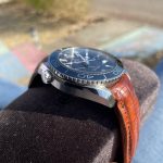 Vintage Dakar Teju Lizard strap for Omega Planet Ocean