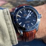 Vintage Dakar Teju Lizard strap for Omega Planet Ocean