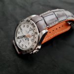 Grey Alligator Strap for Rolex Explorer II