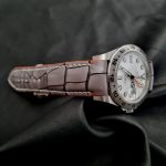 Grey Alligator Strap for Rolex Explorer II