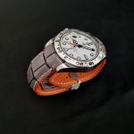 Grey Alligator Strap for Rolex Explorer II