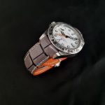Grey Alligator Strap for Rolex Explorer II