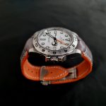 Grey Alligator Strap for Rolex Explorer II