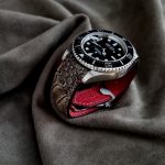 Custom Ostrich Leg Strap for Rolex Sea-Dweller