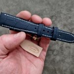 Navy SuperMatte Alligator for Patek Phillip 5172G