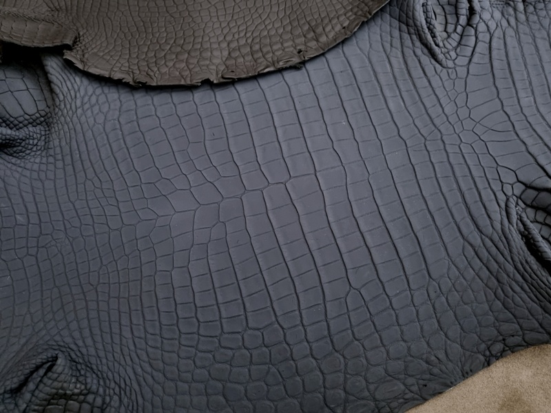 Newly Arrived Navy SuperMatte Alligator