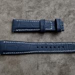 Navy SuperMatte Alligator for Patek Phillip 5172G