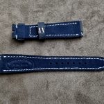 Navy SuperMatte Alligator for Patek Phillip 5172G